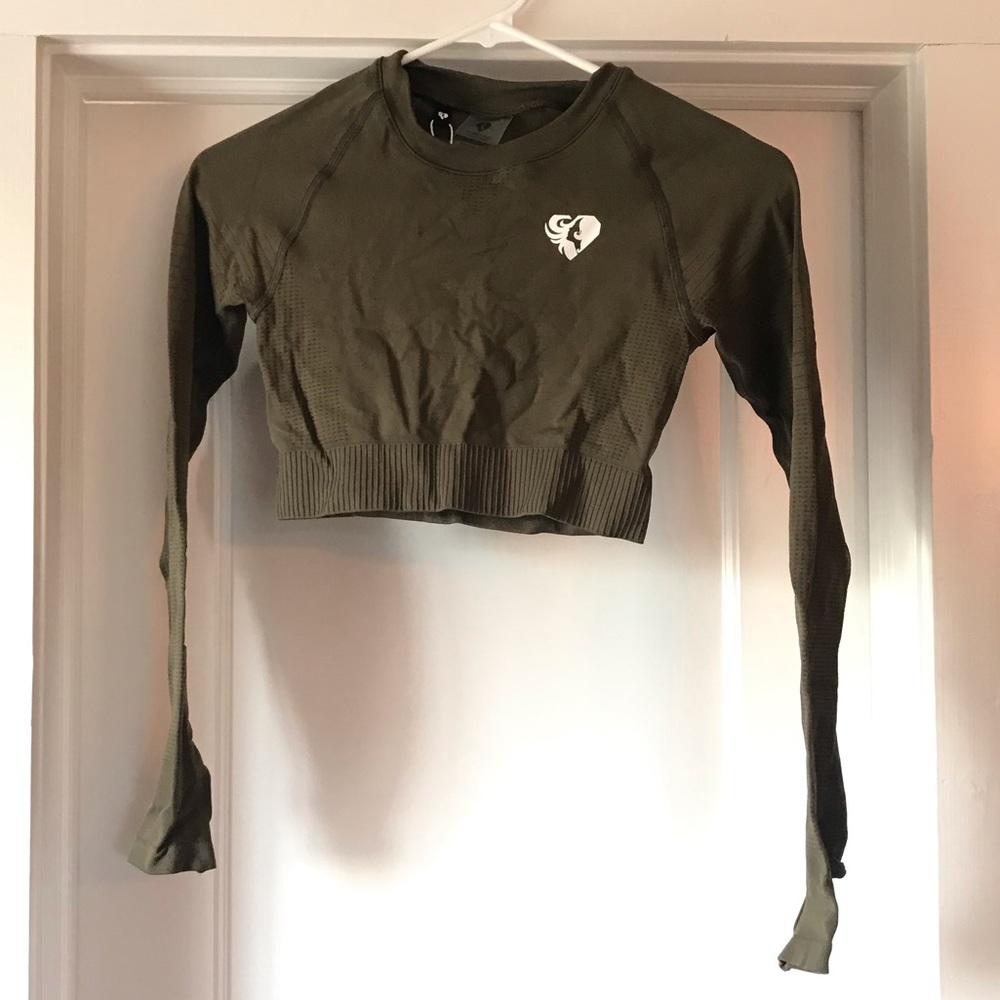 Green Women’s Best Crop Top